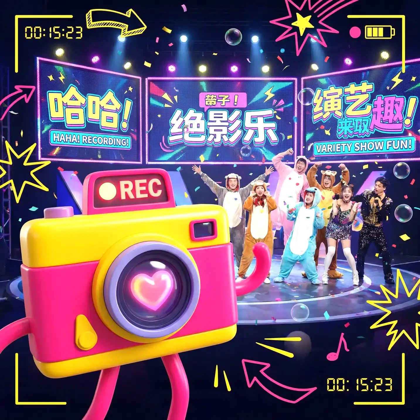 公主恋人动漫 经典综艺 - 极限挑战